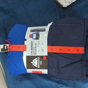 Snozu snow suit jacket with bib